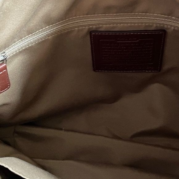 Coach Brown Leather Handbag - Picture 9 of 9